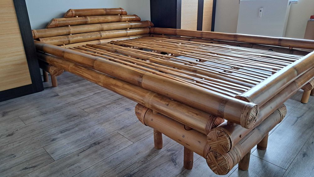 Łóżko bambusowe 100%, pod materac 140x200