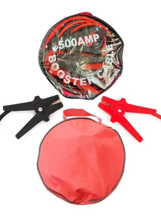 Пусковые провода  для легковых авто и внедорожников медные в сумке