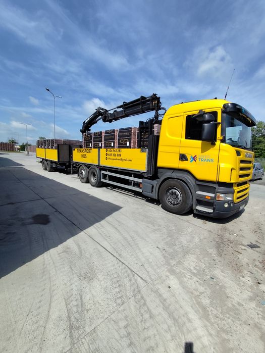 Usługi transportowe HDS Transport z rozładunkiem. Nawiąże współprace