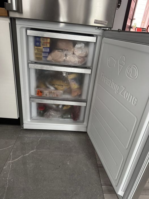 Lodówka LG A+++ GBB60NSYFE Premium Inox, 343 l, No Frost.