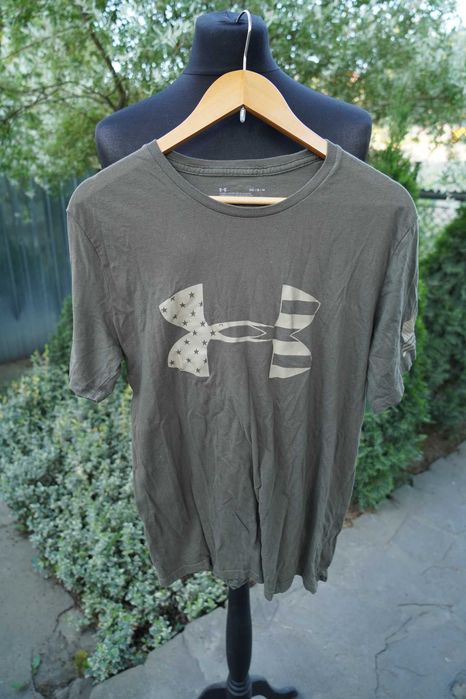 Under armour męska koszulka t-shirt bawełna wojskowa USA M