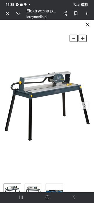 Przecinarka do płytek chłodzony wodą