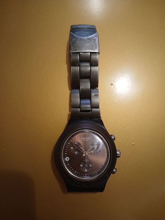 годинник Swatch Irony Diaphane Chrono