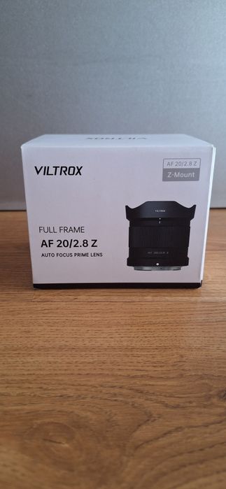 Viltrox AF 20mm 2.8 nikon Z full frame + filtro