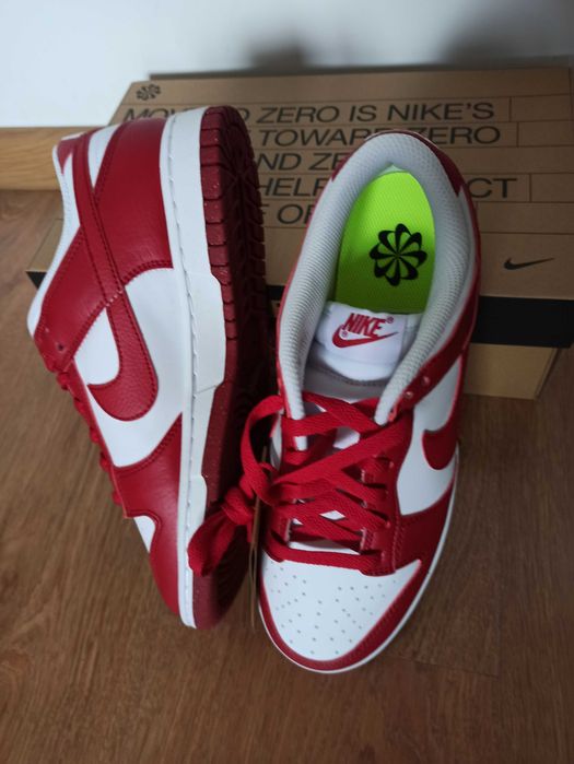 Nike Dunk Low Next Nature White Gym Red  roz. 40 / 25,5 cm DN1431.-101