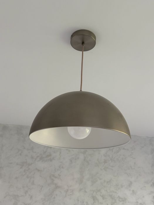 Lampa sufitowa stalowa