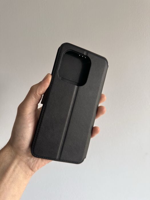 Etui z klapką skórzane zamykane do XIAOMI REDMI NOTE 14 / 14 4G
