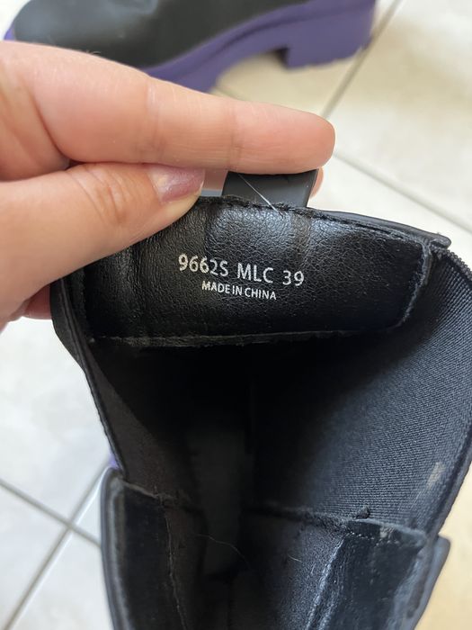 Botki Mohito z kontrastowa podeszwa r39