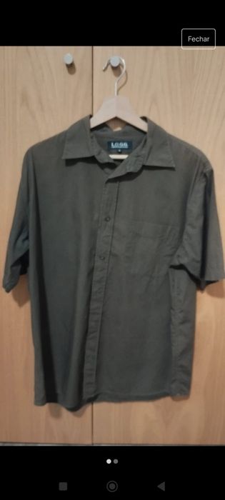 Camisa L castanha