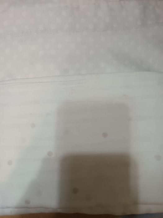 Jogo de cama de solteiro em cinzento e branco