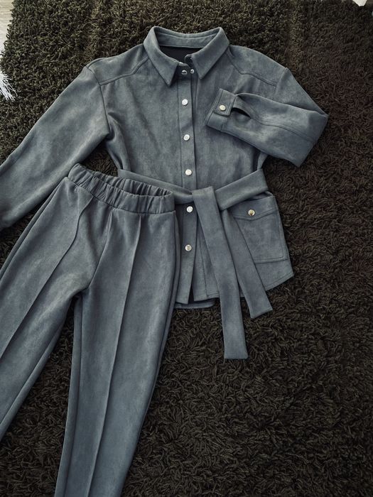 Костюм  рубашка  замшевий преміум