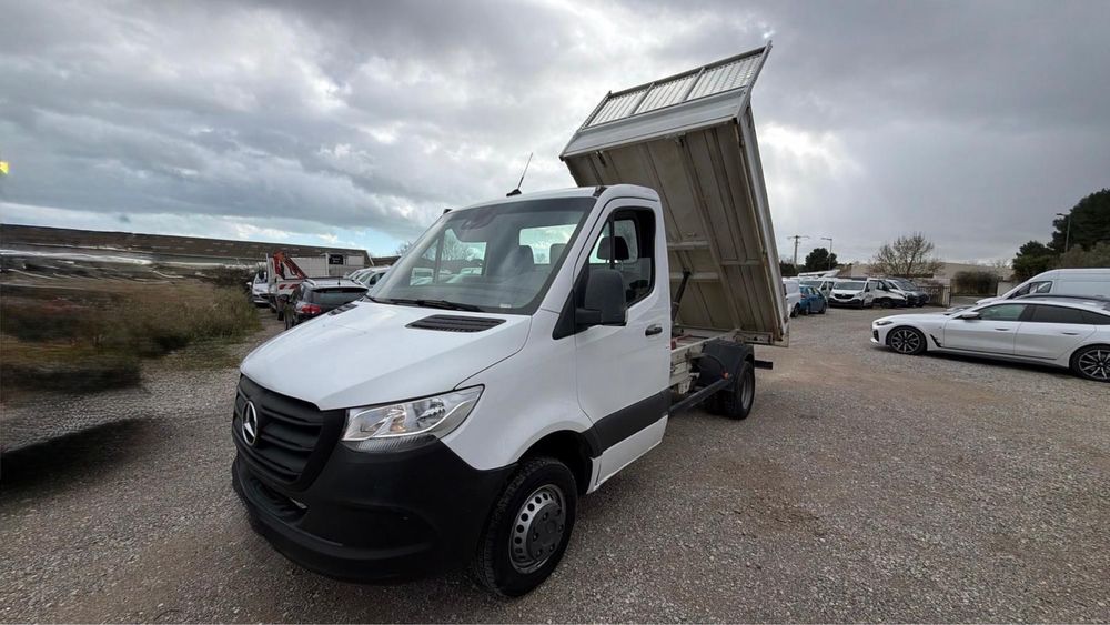 MERCEDES SPRINTER 514 Pro CAIXA BASCULANTE ###APENAS 120.000km 2019###