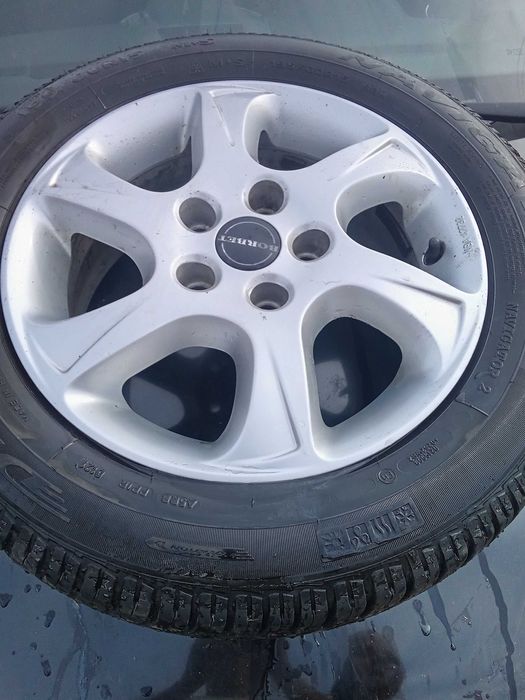Alufelgi opel 105/60/15 opony wielosezonowe 8 mm bierznik