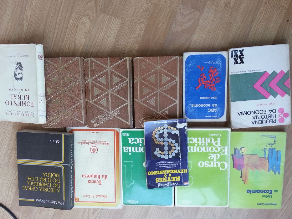 Livros de economia e gestão