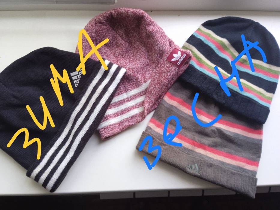 Продам шапки Адидас (оригинал все)