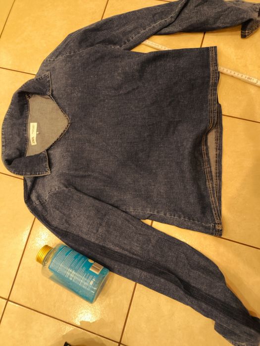 Bluzka koszula jeansowa jak kurtka Zara 42 XL