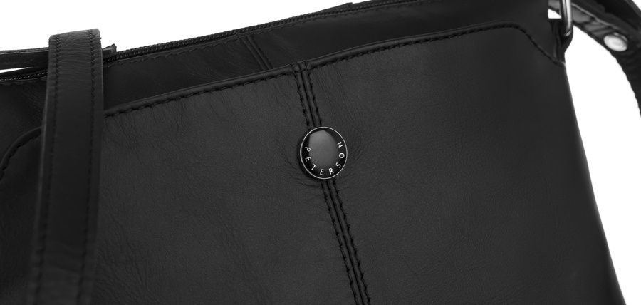 listonoszka skórzana na regulowanym pasku - peterson