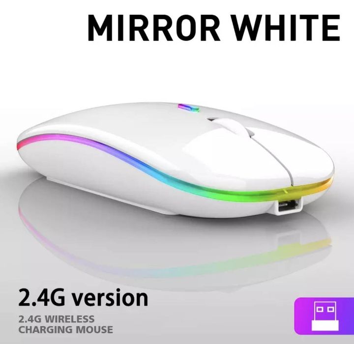 Комп'ютерна миша (біла)