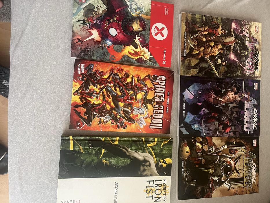 Marvel komiksy duzy wybór min Capitan Ameryka,Avengers czy x-men