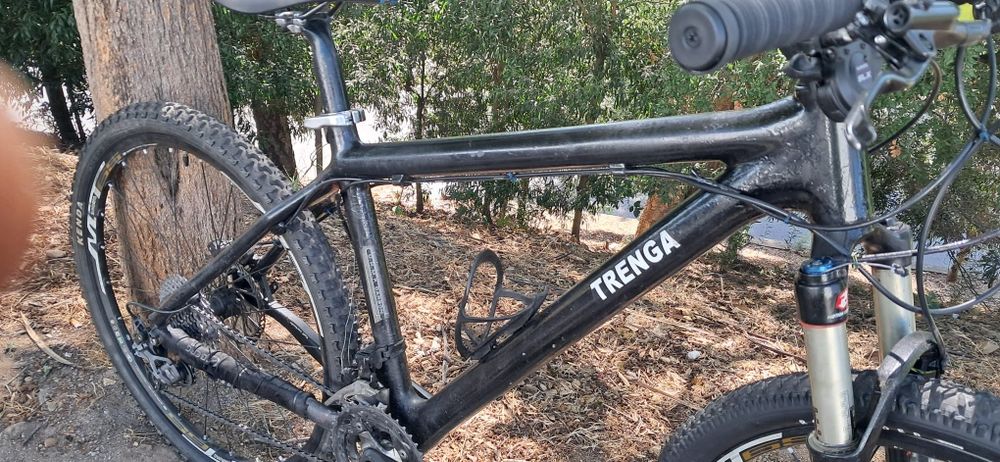 Bicicleta de carbono btt 26 m