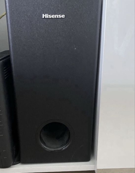 SOUNDBAR Hisense para TV + coluna subwoofer: home theater cinema