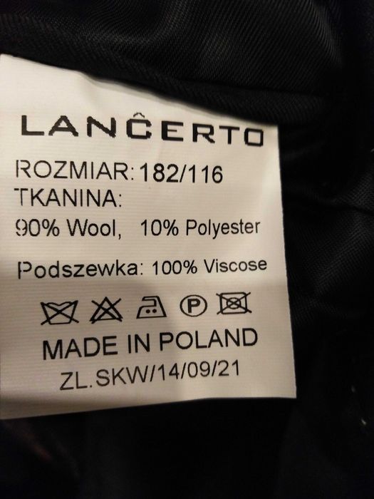 Smoking czarny Lincoln firmy Lancerto