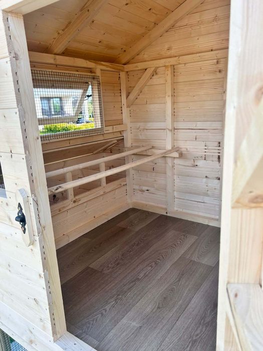 Kurnik z woliera 5x2