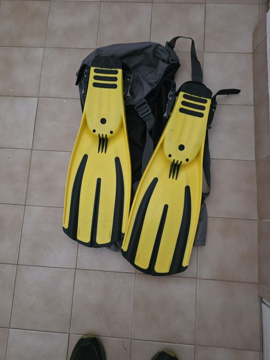 Barbatanas Mares Avanti X3 amarelas