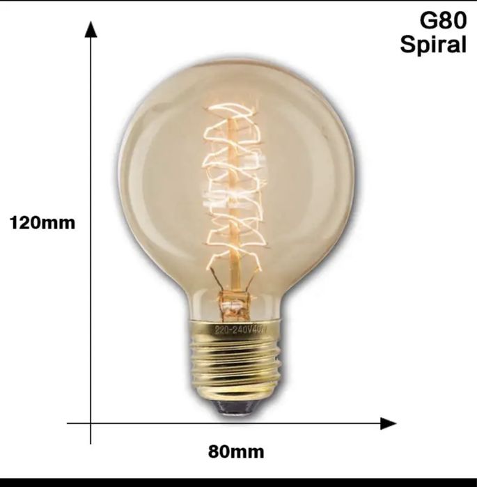Lampada incandescente retro443029635917434881