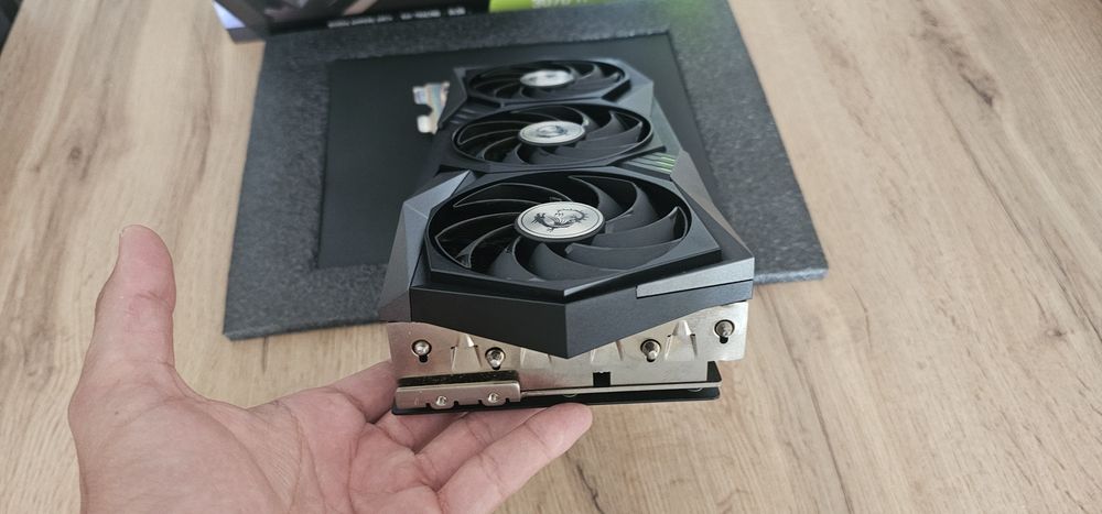 MSI GeForce RTX 3070 Ti Gaming X Trio 8gb RGB + Caixa Original