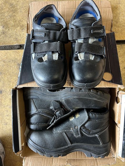 Buty robocze BHP ISO r. 40 twarde noski, blacha