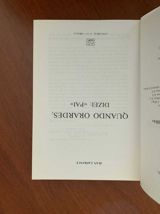 Quando Orardes Dizei: "Pai" - Jean Lafrance