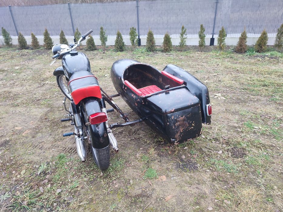 Pannonia jawa iż Ural Dniepr M-72 dkw