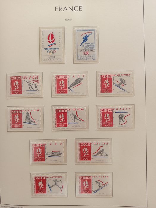 Álbum de selos França