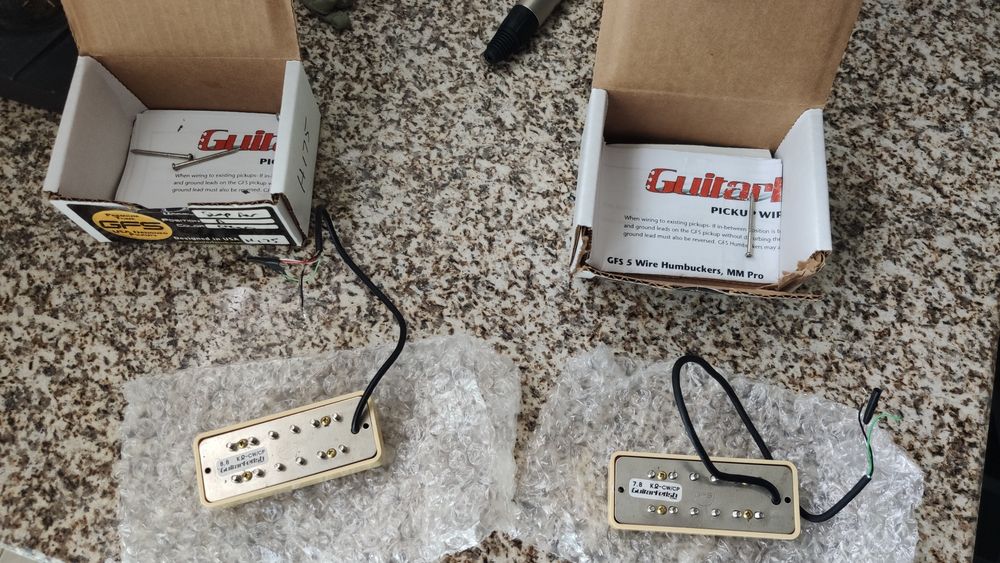 GFS P90 sİzed humbuckers Soapbar
