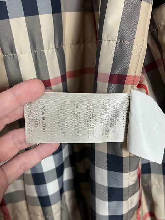 Burberry куртка-тренч