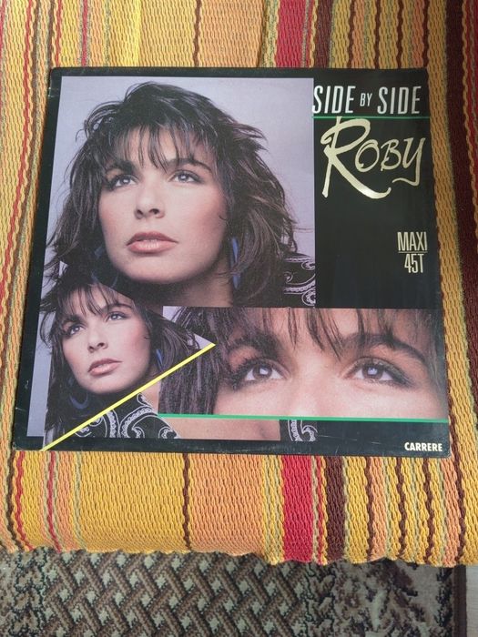Roby-Side By Side, 12"Maxi singiel winylowy Italo disco