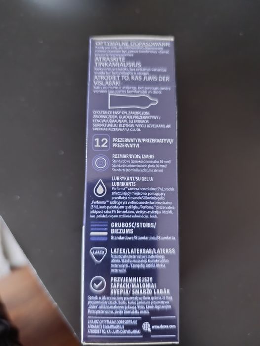 Prezerwatywy Durex Performa 12szt
