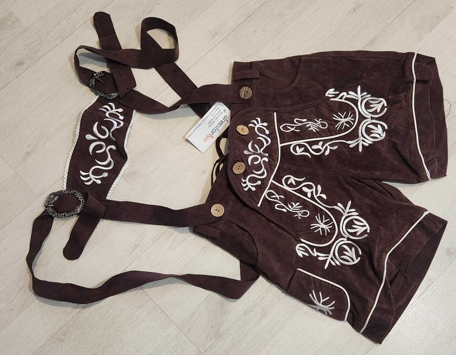 spodnie NOWE bawarskie bawarczyk strój przebranie S M 1831