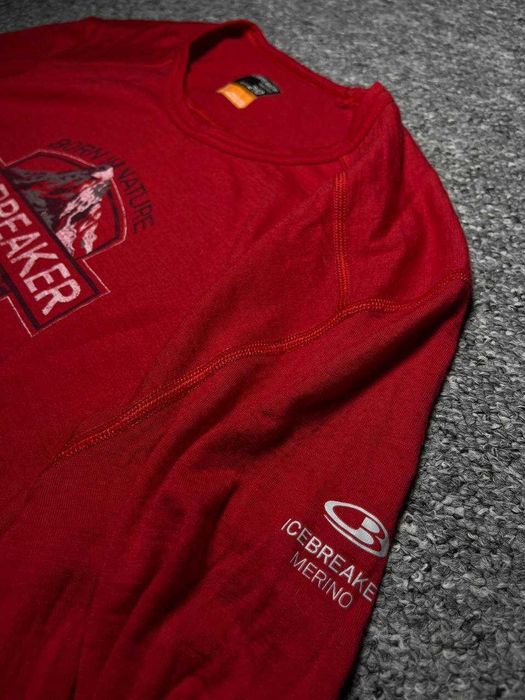 Лонгслів термо ICEBREAKER Spector Crew Alpine Crest - MERINO WOOL M/L