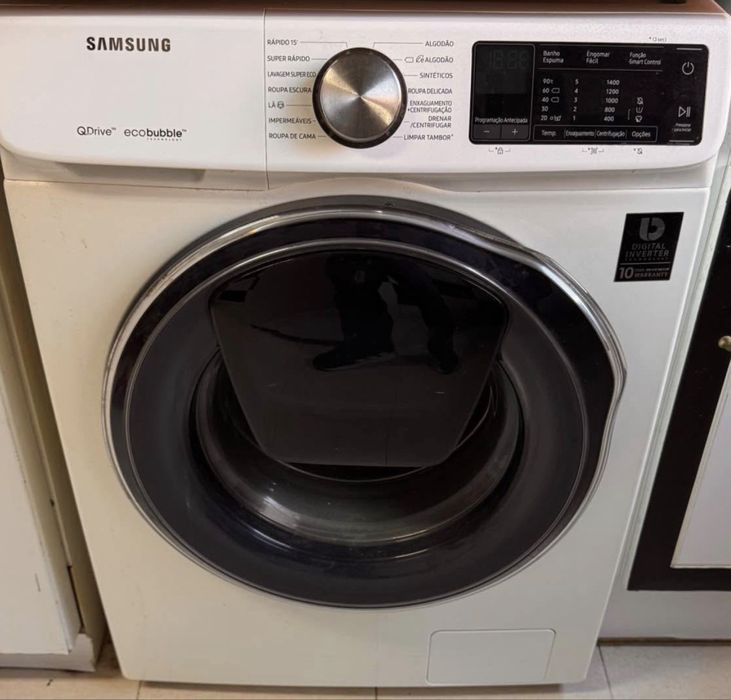 Máquina de Lavar Samsung QDrive Ecobuble