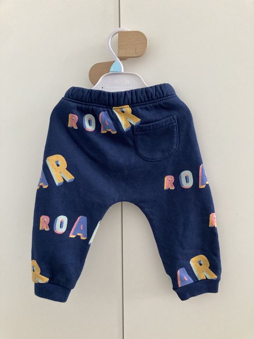 Spodnie dresowe 74/80 M&S na 9/12 mies legginsy