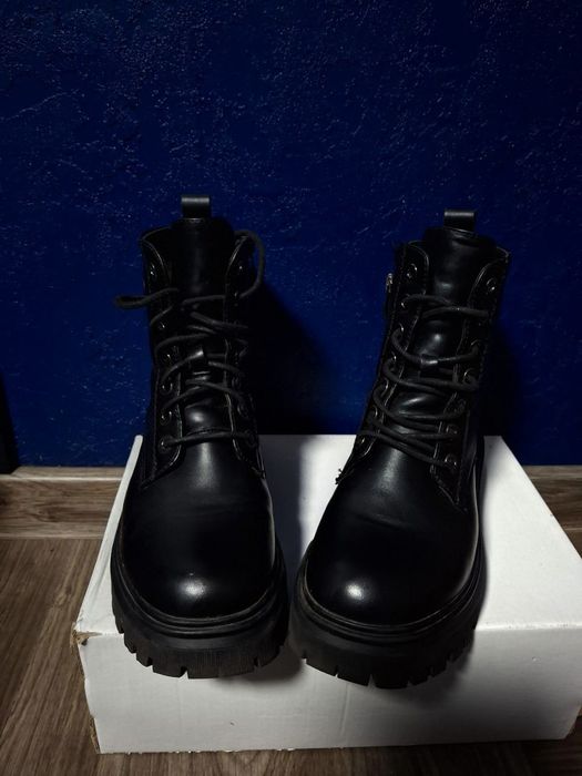 Ботинки женские, берцы, демисезонные