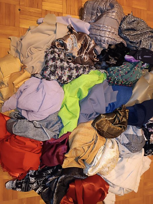 Skrawki wełny – 5 szt. PATCHWORK Dekoracje WYPRZEDAŻ