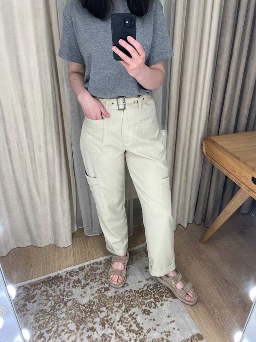 Брюки-карго пісочного кольору moves minimum