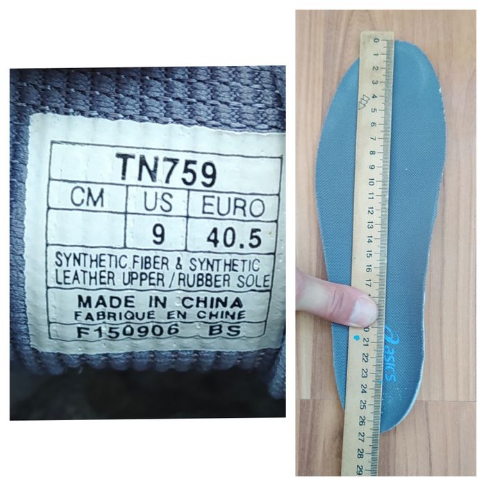 ASICS - жін.кросівки 40р.