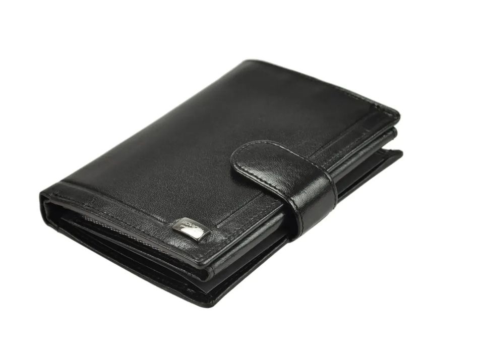 portfel męski rovicky rfid skóra naturalna brązowy