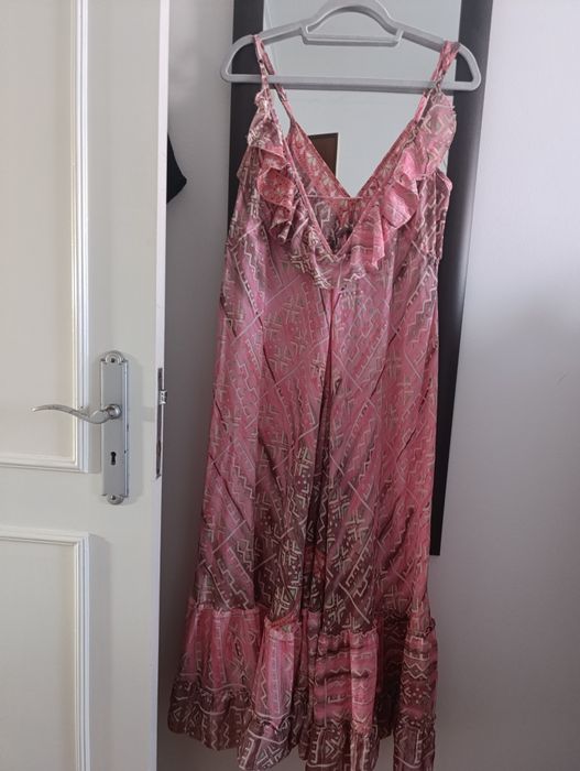 Vestidos  Sra de seda indiana