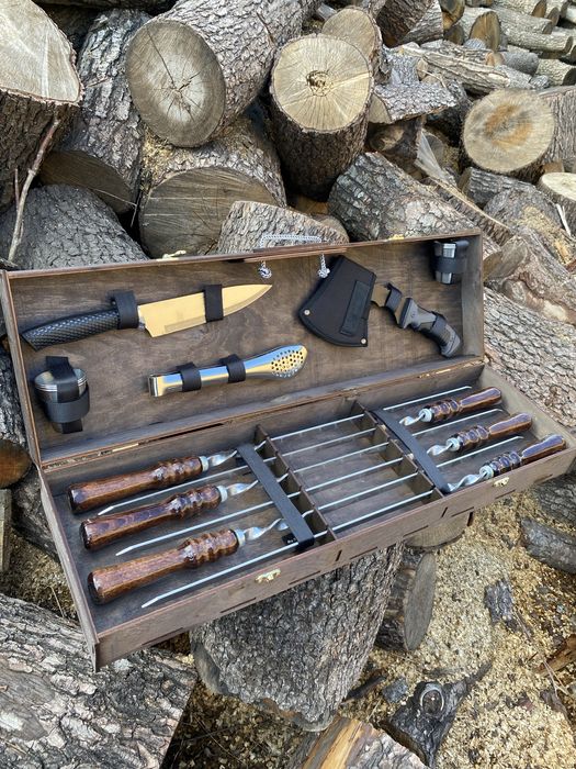 Набір шампурів на подарунок Чоловіку