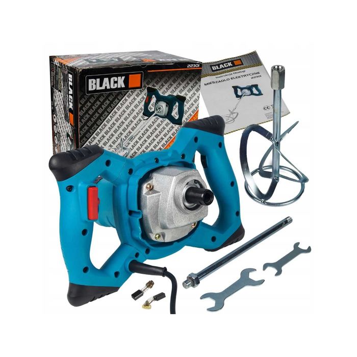 Mieszadło do zapraw kleju betonu farb gipsu 1200w black